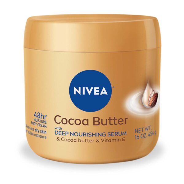 NIVEA Cocoa Butter Body Cream with Deep Nourishing Serum