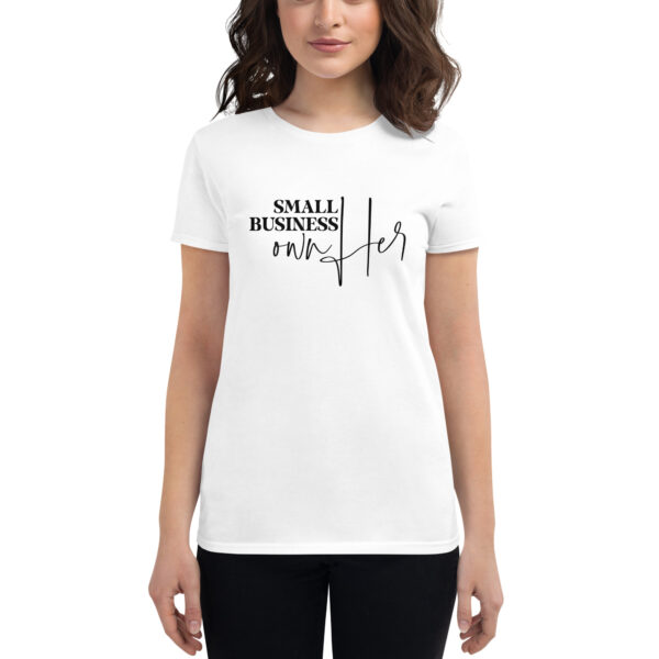 Small business her Women's short sleeve t-shirt